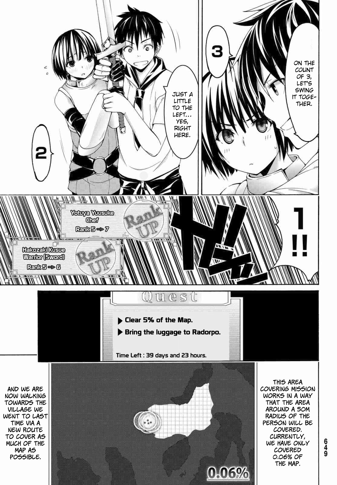 100-man no Inochi no Ue ni Ore wa Tatte Iru Chapter 3.1 page 10 - Chapter 3.1