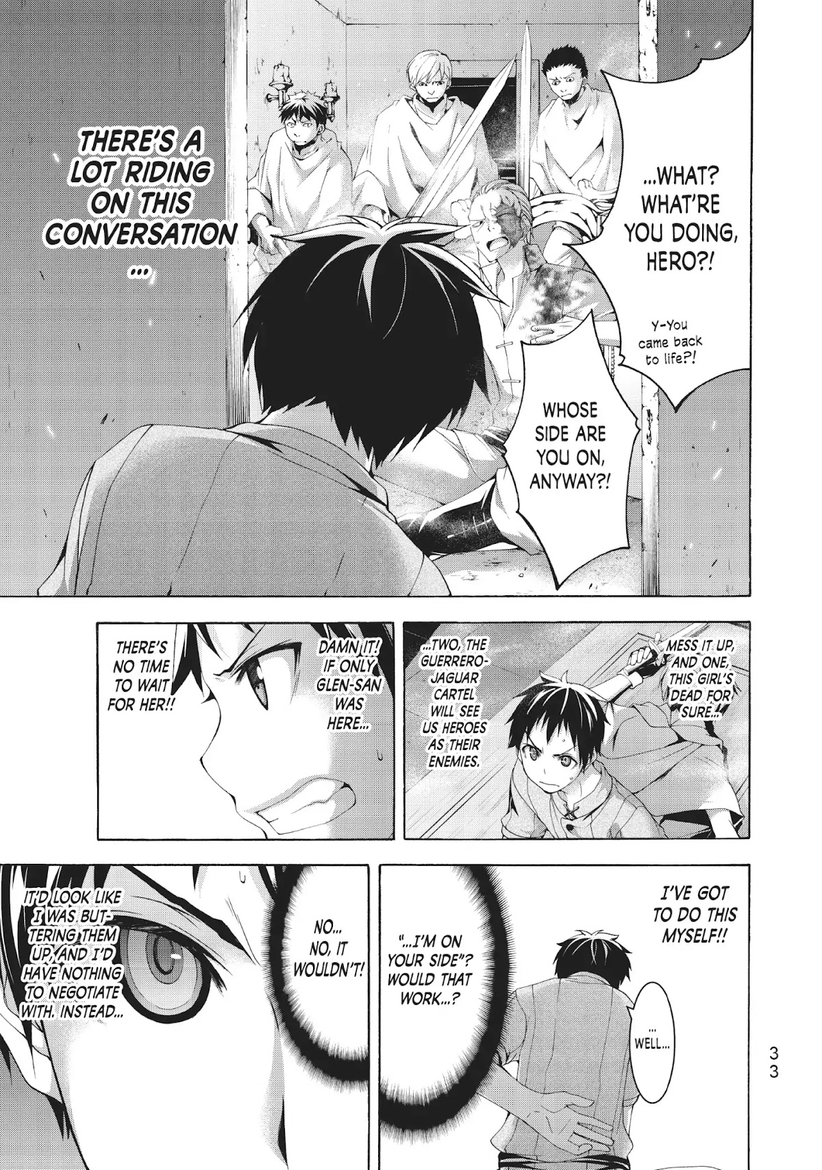 100-man no Inochi no Ue ni Ore wa Tatte Iru Chapter 30 page 32 - Chapter 30