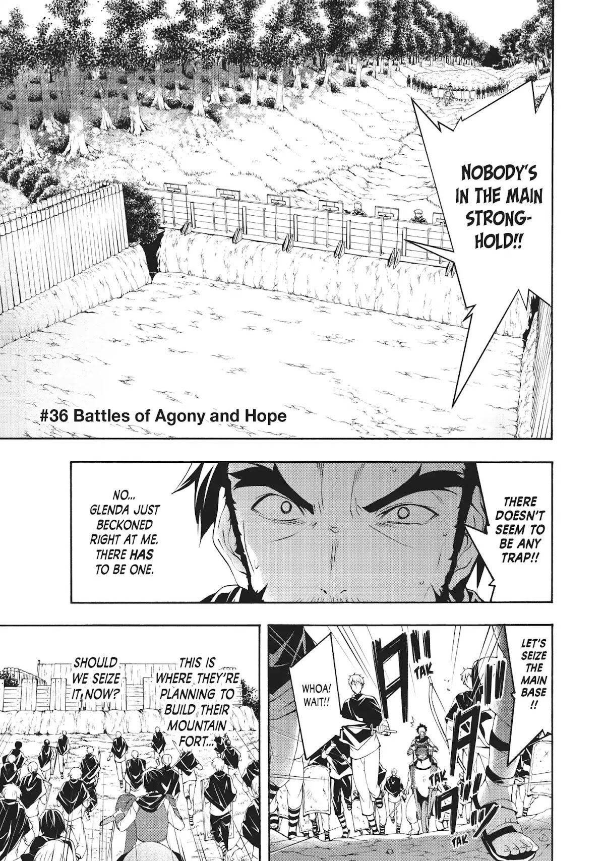 100-man no Inochi no Ue ni Ore wa Tatte Iru Chapter 36 page 1 - Chapter 36