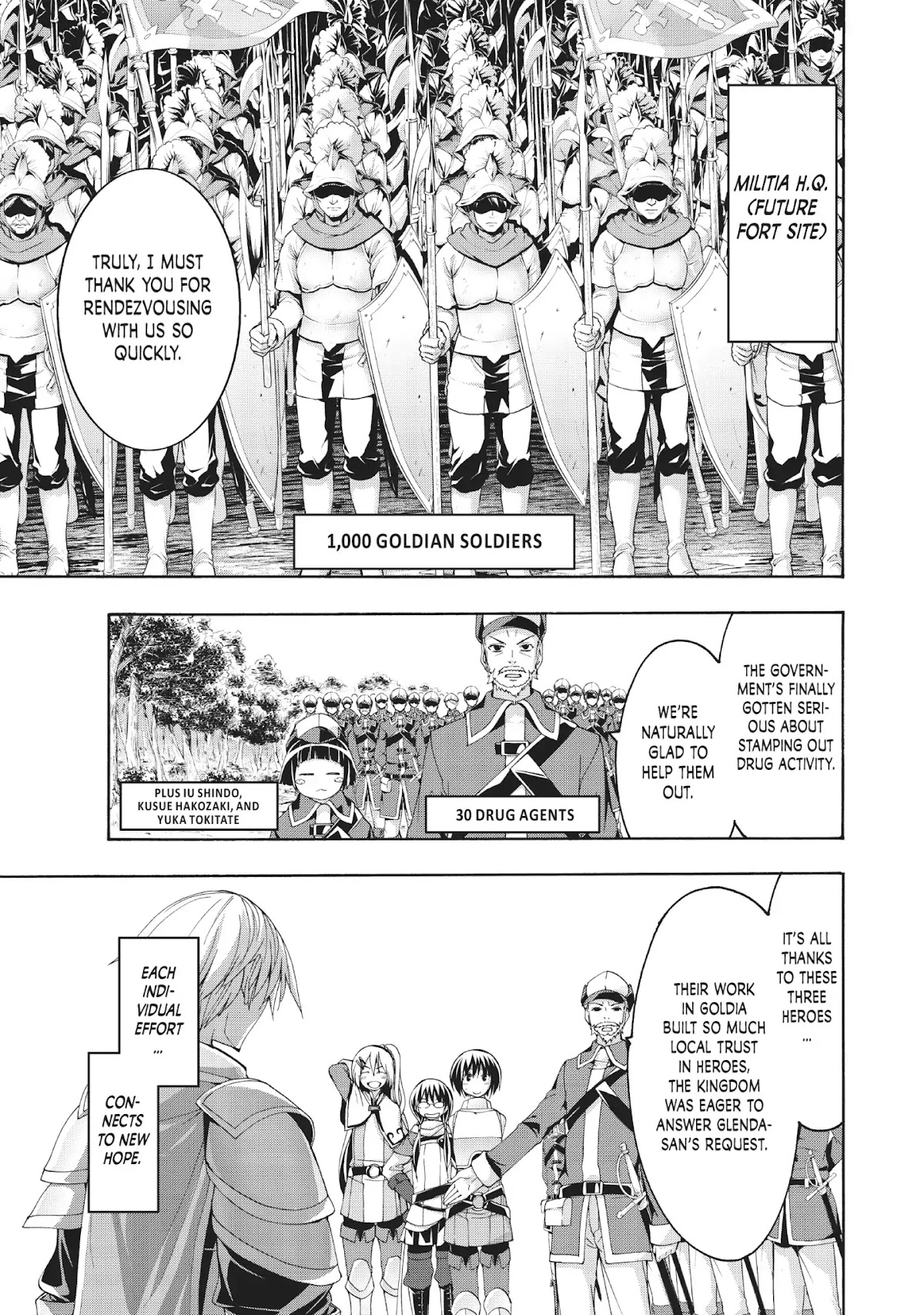 100-man no Inochi no Ue ni Ore wa Tatte Iru Chapter 36 page 18 - Chapter 36