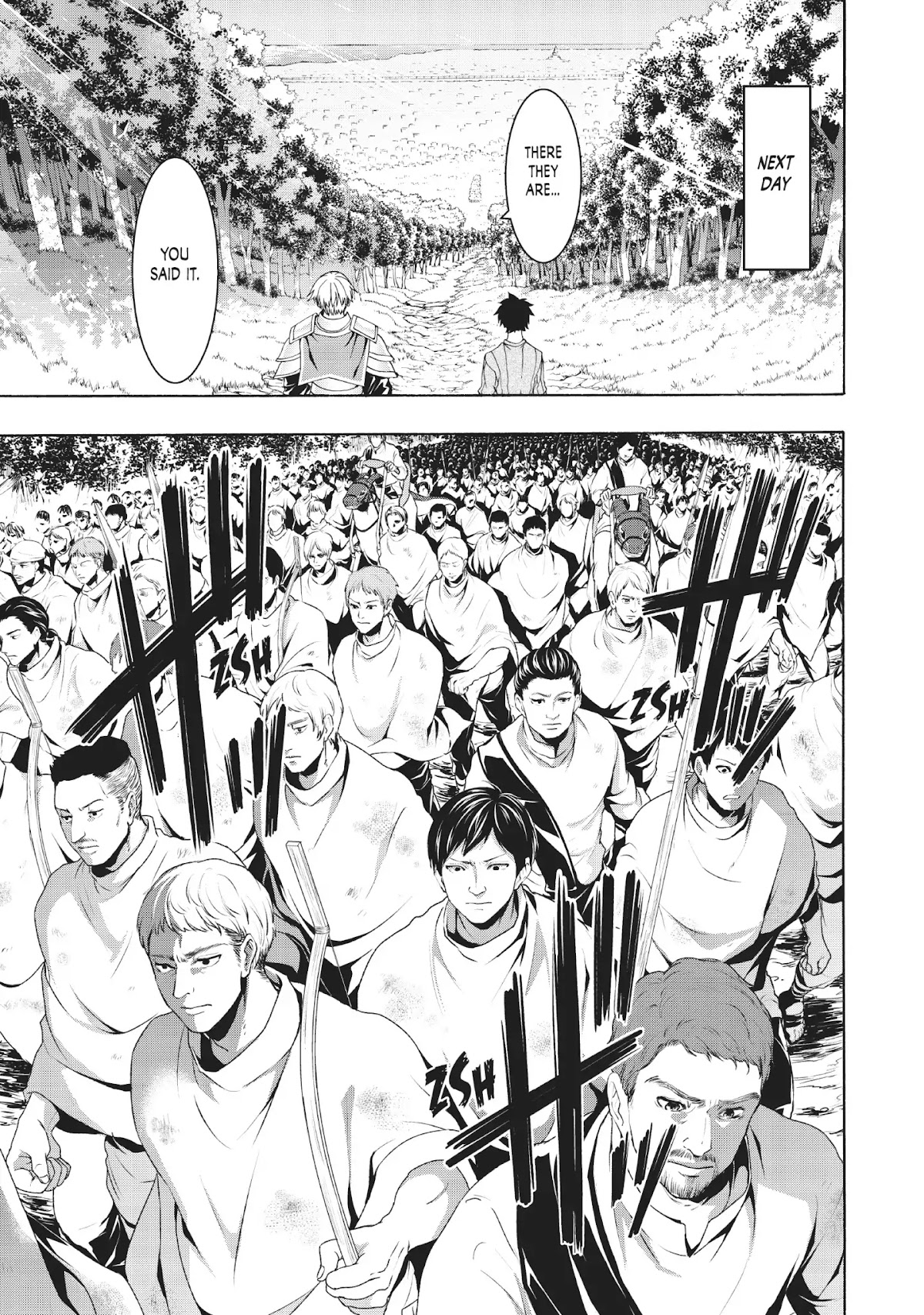 100-man no Inochi no Ue ni Ore wa Tatte Iru Chapter 37 page 34 - Chapter 37