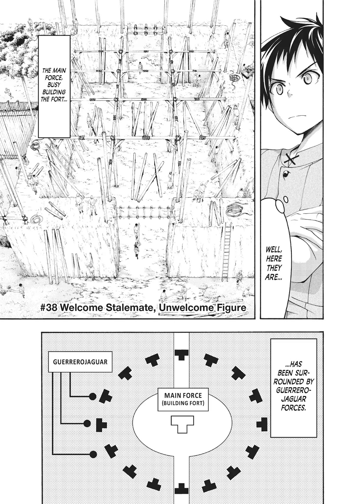 100-man no Inochi no Ue ni Ore wa Tatte Iru Chapter 38 page 1 - Chapter 38