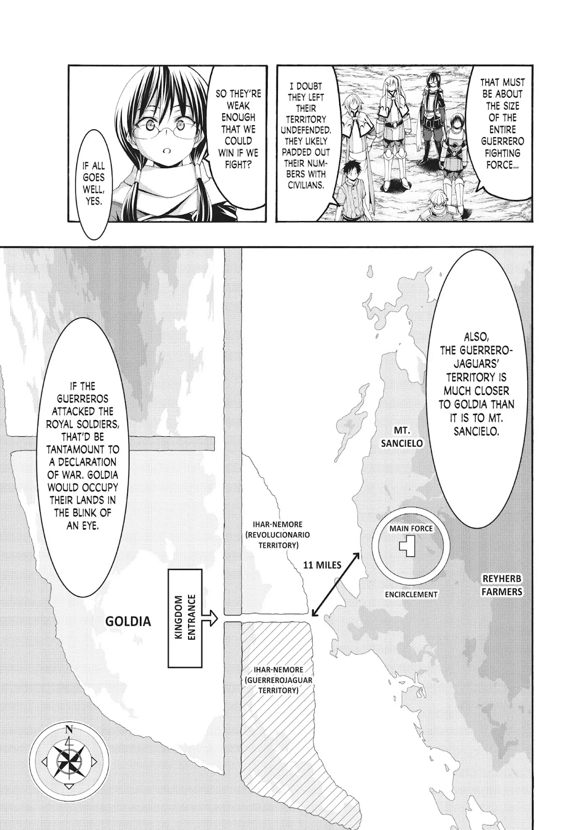 100-man no Inochi no Ue ni Ore wa Tatte Iru Chapter 38 page 3 - Chapter 38