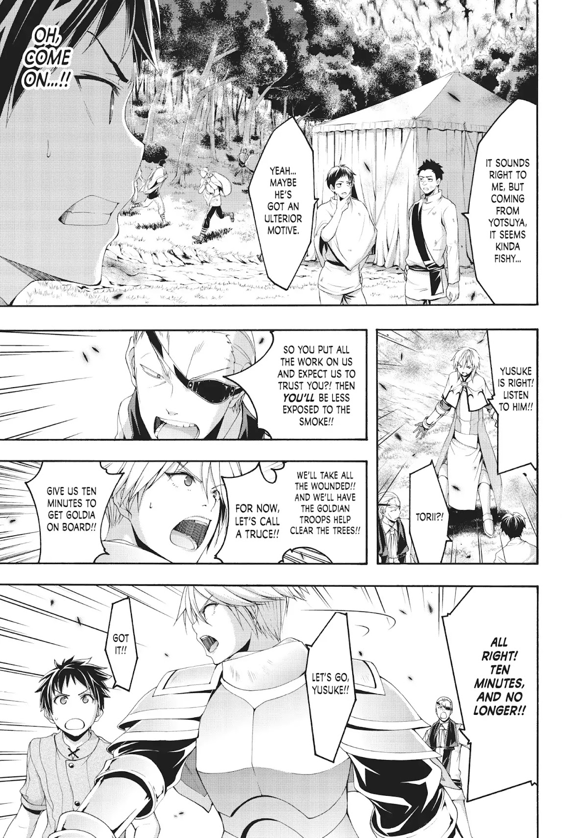 100-man no Inochi no Ue ni Ore wa Tatte Iru Chapter 39 page 13 - Chapter 39
