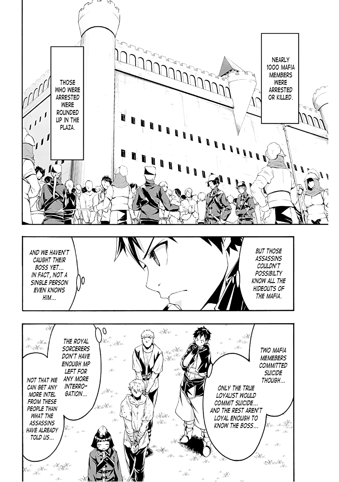 100-man no Inochi no Ue ni Ore wa Tatte Iru Chapter 45 page 10 - Chapter 45: Yotsuya Yusuke's Crime and Punishment