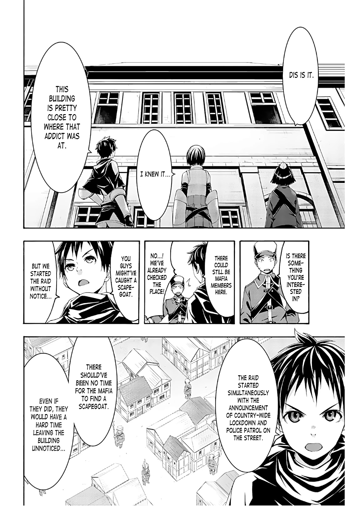 100-man no Inochi no Ue ni Ore wa Tatte Iru Chapter 45 page 16 - Chapter 45: Yotsuya Yusuke's Crime and Punishment