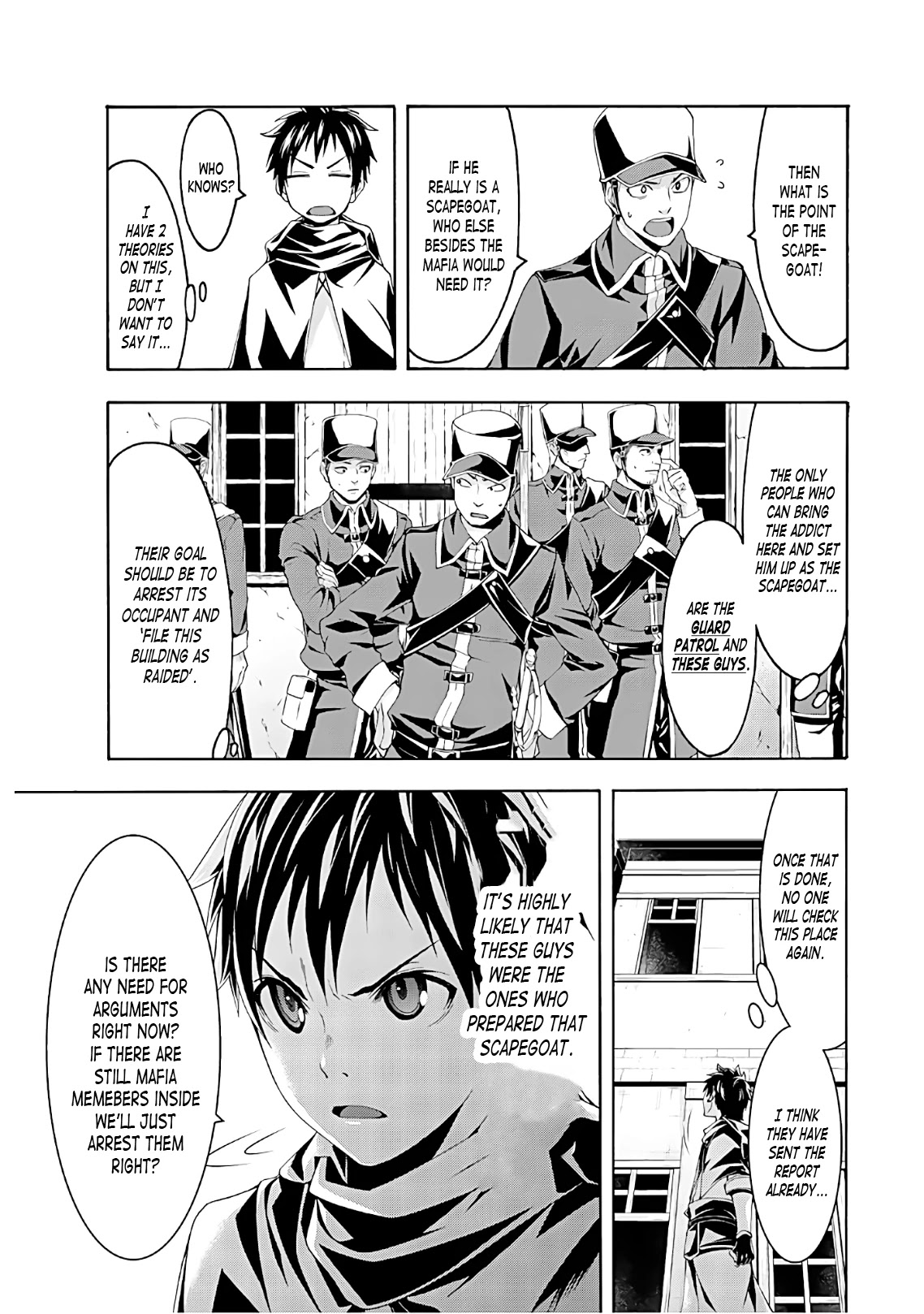 100-man no Inochi no Ue ni Ore wa Tatte Iru Chapter 45 page 17 - Chapter 45: Yotsuya Yusuke's Crime and Punishment