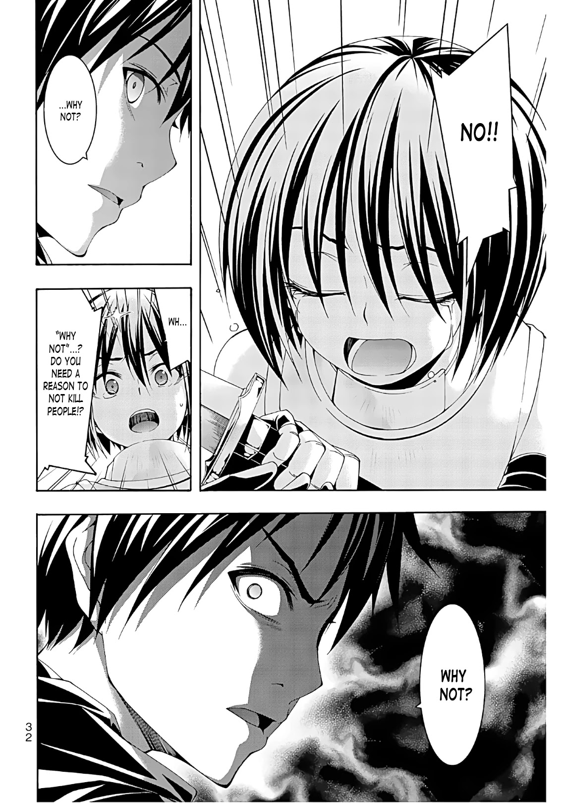 100-man no Inochi no Ue ni Ore wa Tatte Iru Chapter 45 page 32 - Chapter 45: Yotsuya Yusuke's Crime and Punishment