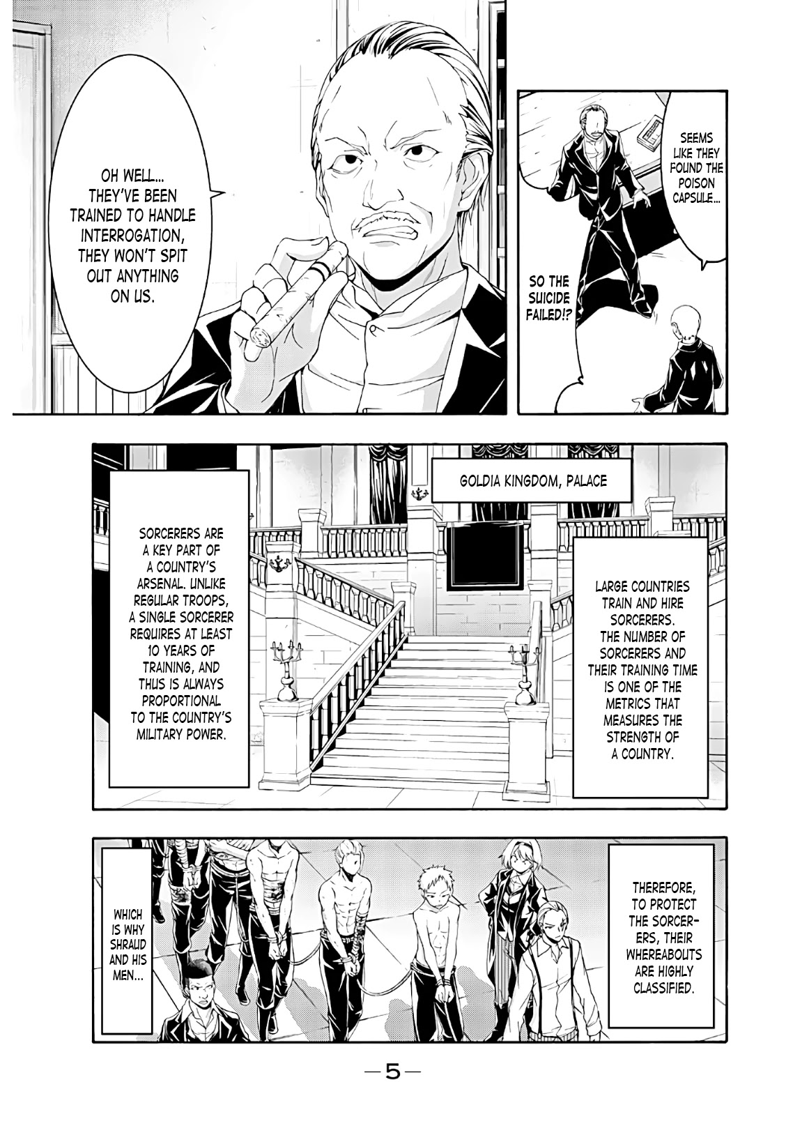 100-man no Inochi no Ue ni Ore wa Tatte Iru Chapter 45 page 5 - Chapter 45: Yotsuya Yusuke's Crime and Punishment