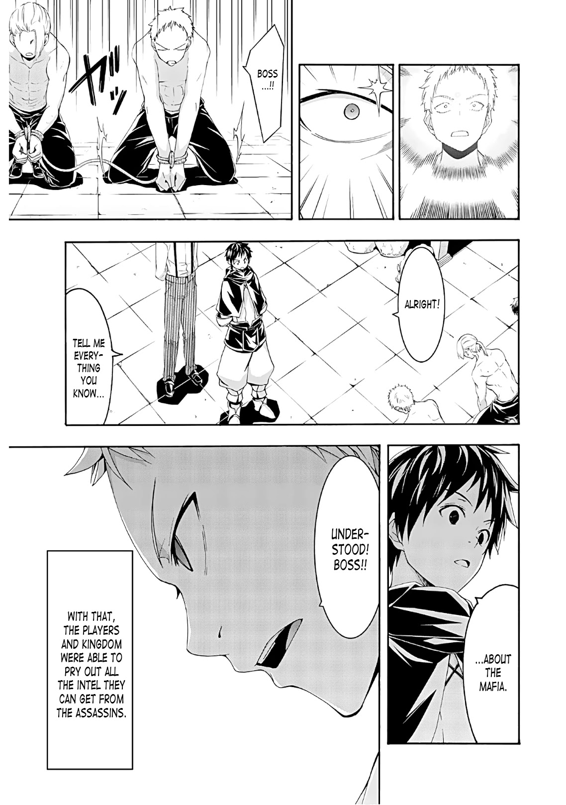 100-man no Inochi no Ue ni Ore wa Tatte Iru Chapter 45 page 7 - Chapter 45: Yotsuya Yusuke's Crime and Punishment