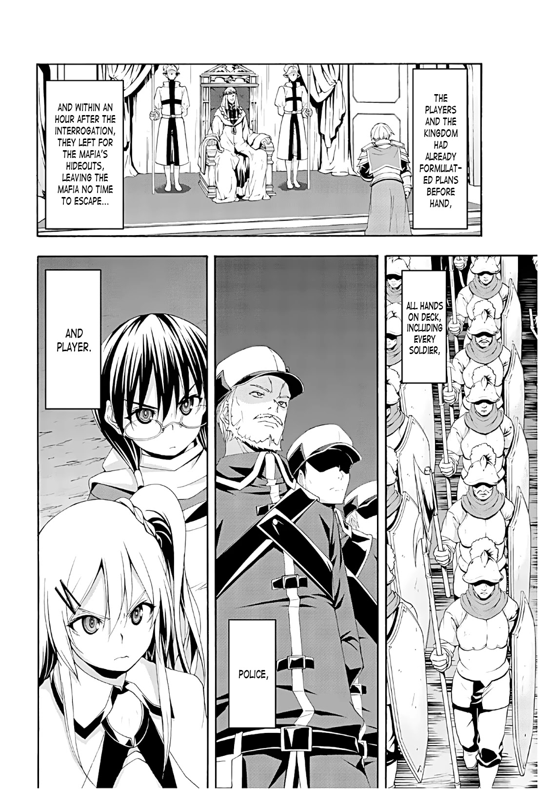 100-man no Inochi no Ue ni Ore wa Tatte Iru Chapter 45 page 8 - Chapter 45: Yotsuya Yusuke's Crime and Punishment