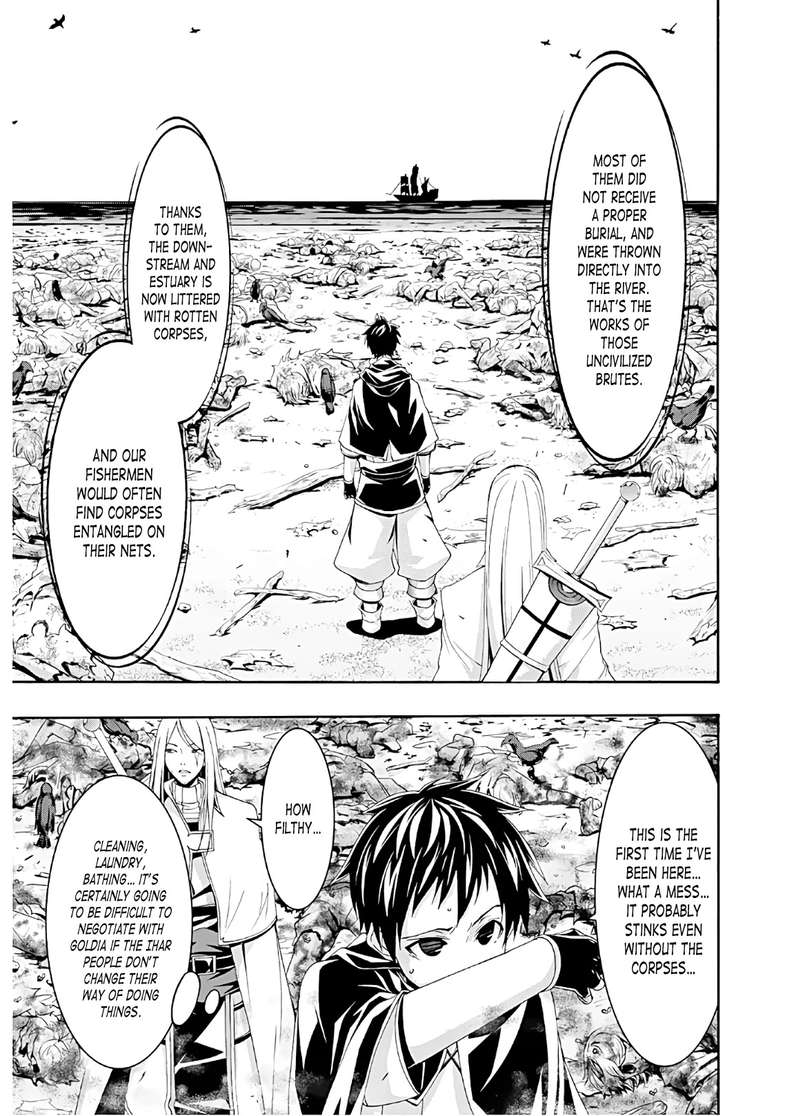 100-man no Inochi no Ue ni Ore wa Tatte Iru Chapter 46 page 10 - Chapter 46: Treaty and Unfinished Business