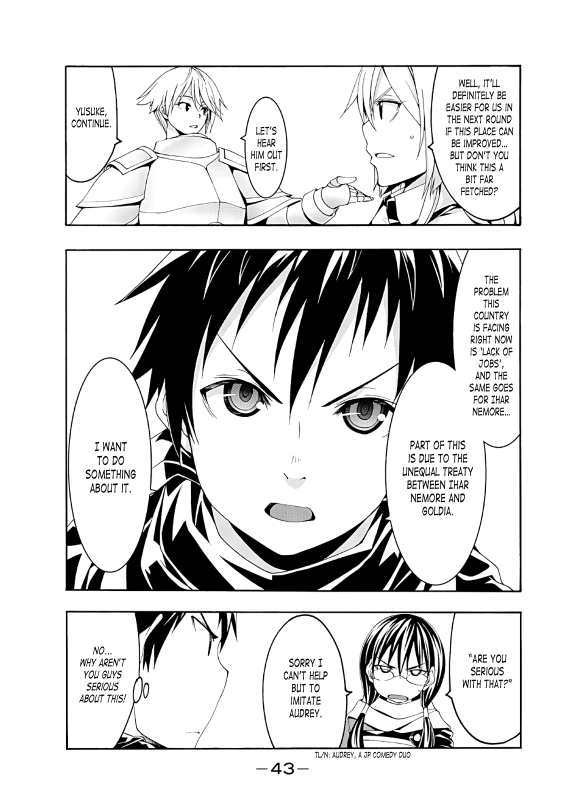 100-man no Inochi no Ue ni Ore wa Tatte Iru Chapter 46 page 4 - Chapter 46: Treaty and Unfinished Business