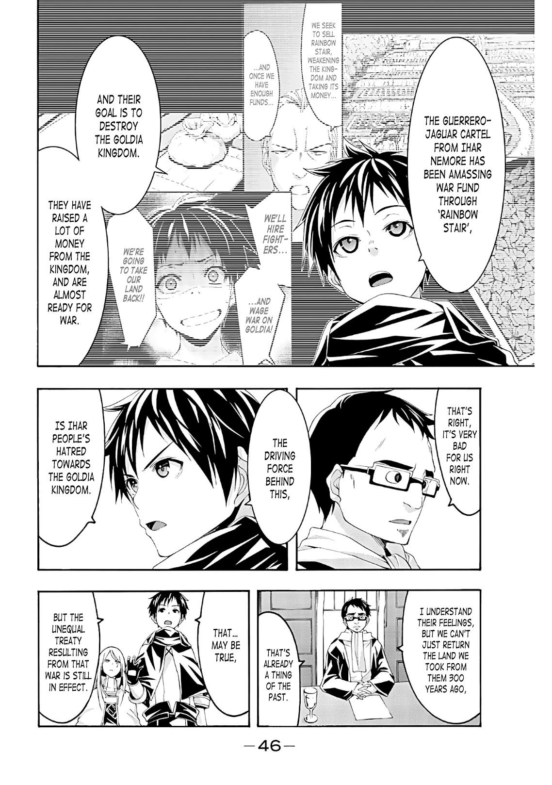 100-man no Inochi no Ue ni Ore wa Tatte Iru Chapter 46 page 7 - Chapter 46: Treaty and Unfinished Business