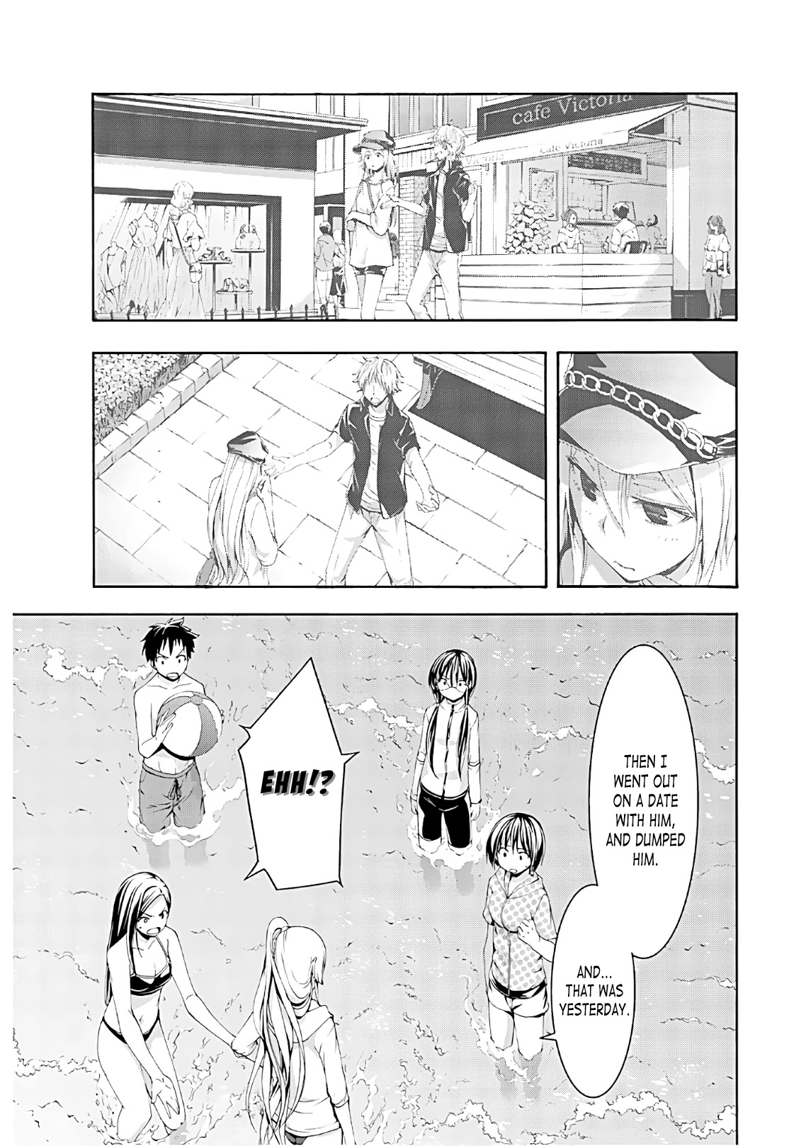 100-man no Inochi no Ue ni Ore wa Tatte Iru Chapter 47 page 17 - Chapter 47: Gathering and Beach
