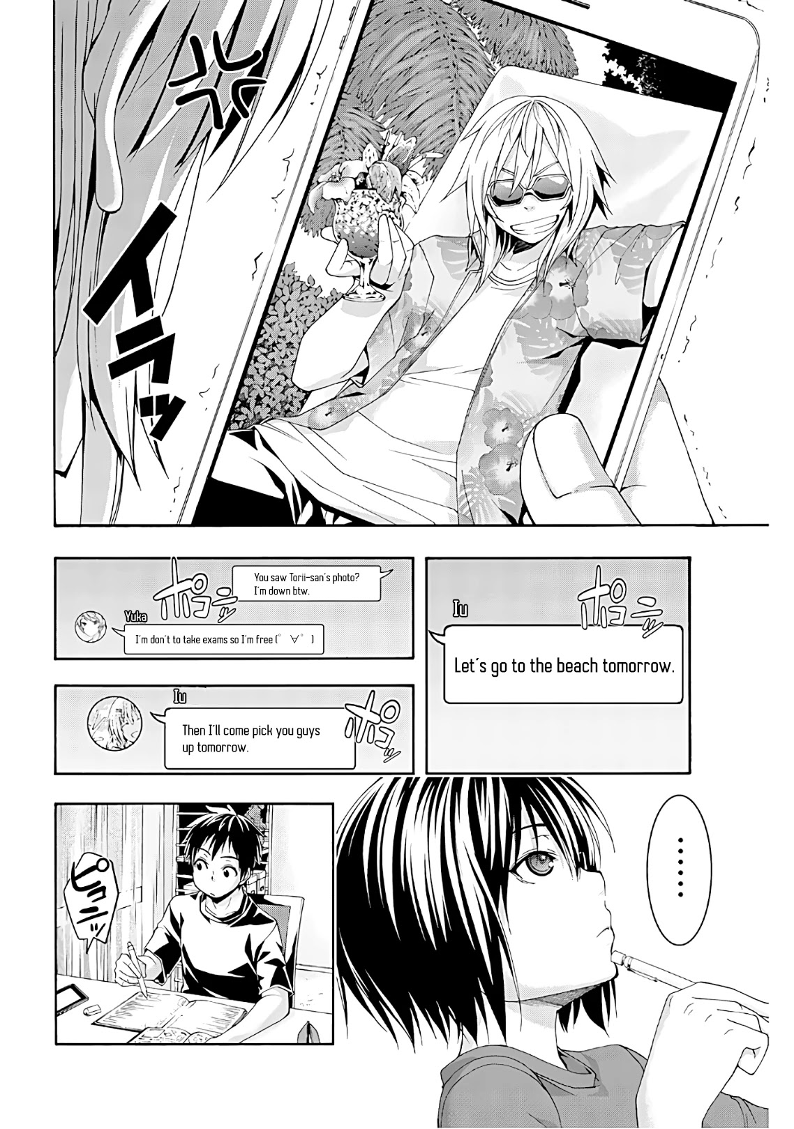 100-man no Inochi no Ue ni Ore wa Tatte Iru Chapter 47 page 4 - Chapter 47: Gathering and Beach