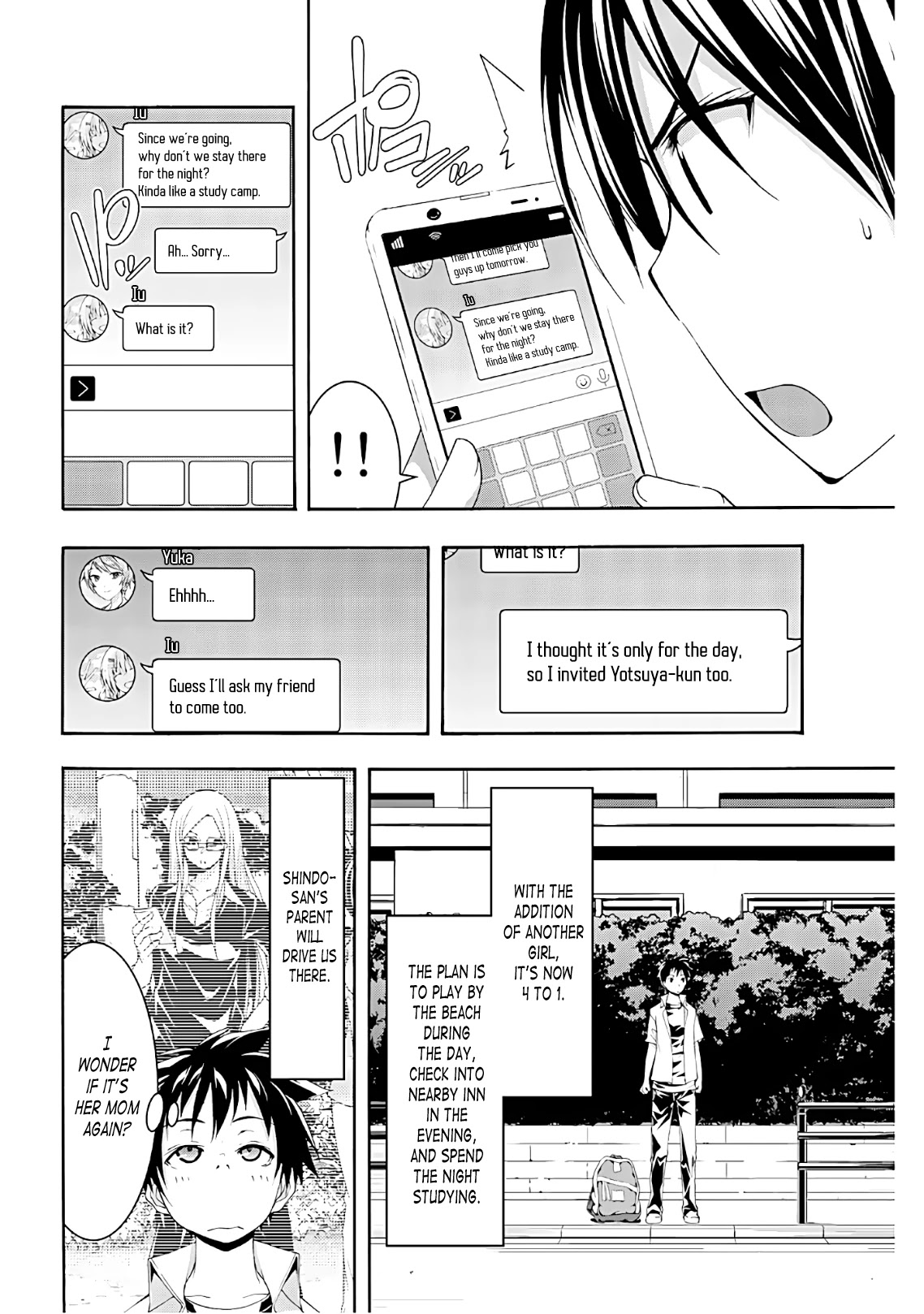 100-man no Inochi no Ue ni Ore wa Tatte Iru Chapter 47 page 6 - Chapter 47: Gathering and Beach