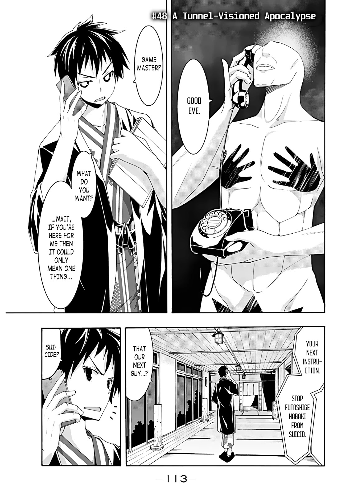 100-man no Inochi no Ue ni Ore wa Tatte Iru Chapter 48 page 1 - Chapter 48: a Tunnel-Visioned Apocalypse