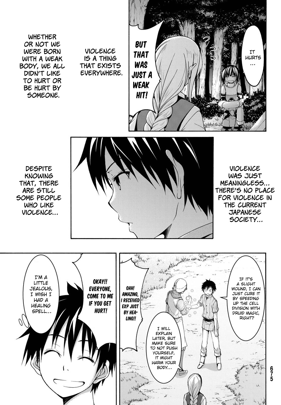 100-man no Inochi no Ue ni Ore wa Tatte Iru Chapter 5 page 10 - Chapter 5