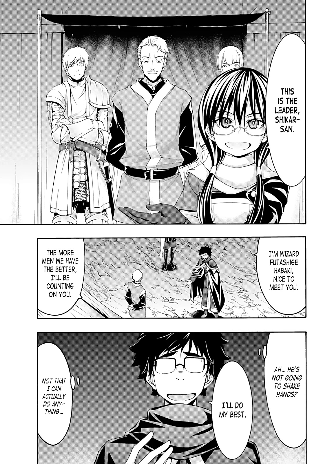 100-man no Inochi no Ue ni Ore wa Tatte Iru Chapter 50 page 17 - Chapter 50: The Elephant that Contents to be Chained