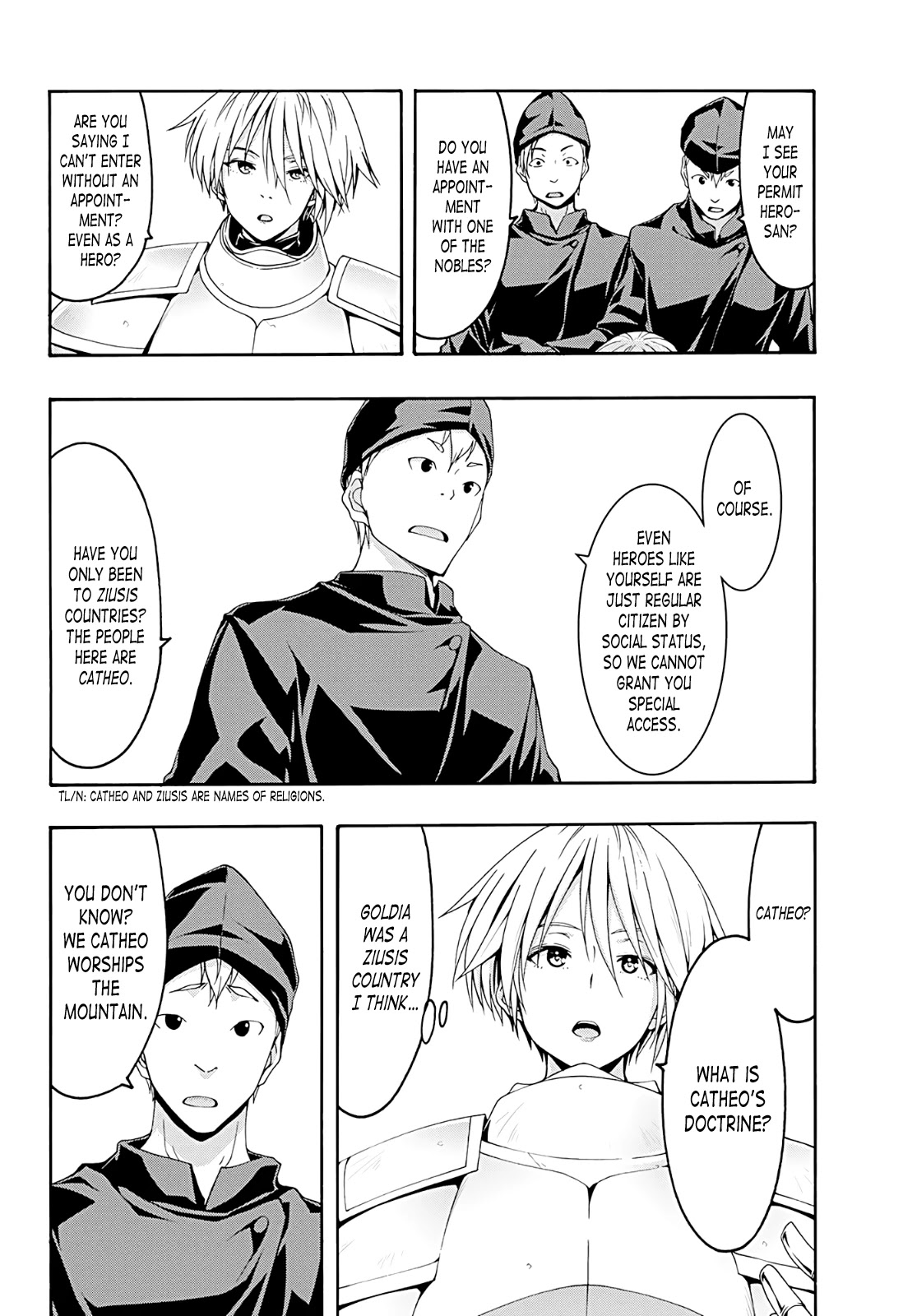 100-man no Inochi no Ue ni Ore wa Tatte Iru Chapter 50 page 4 - Chapter 50: The Elephant that Contents to be Chained
