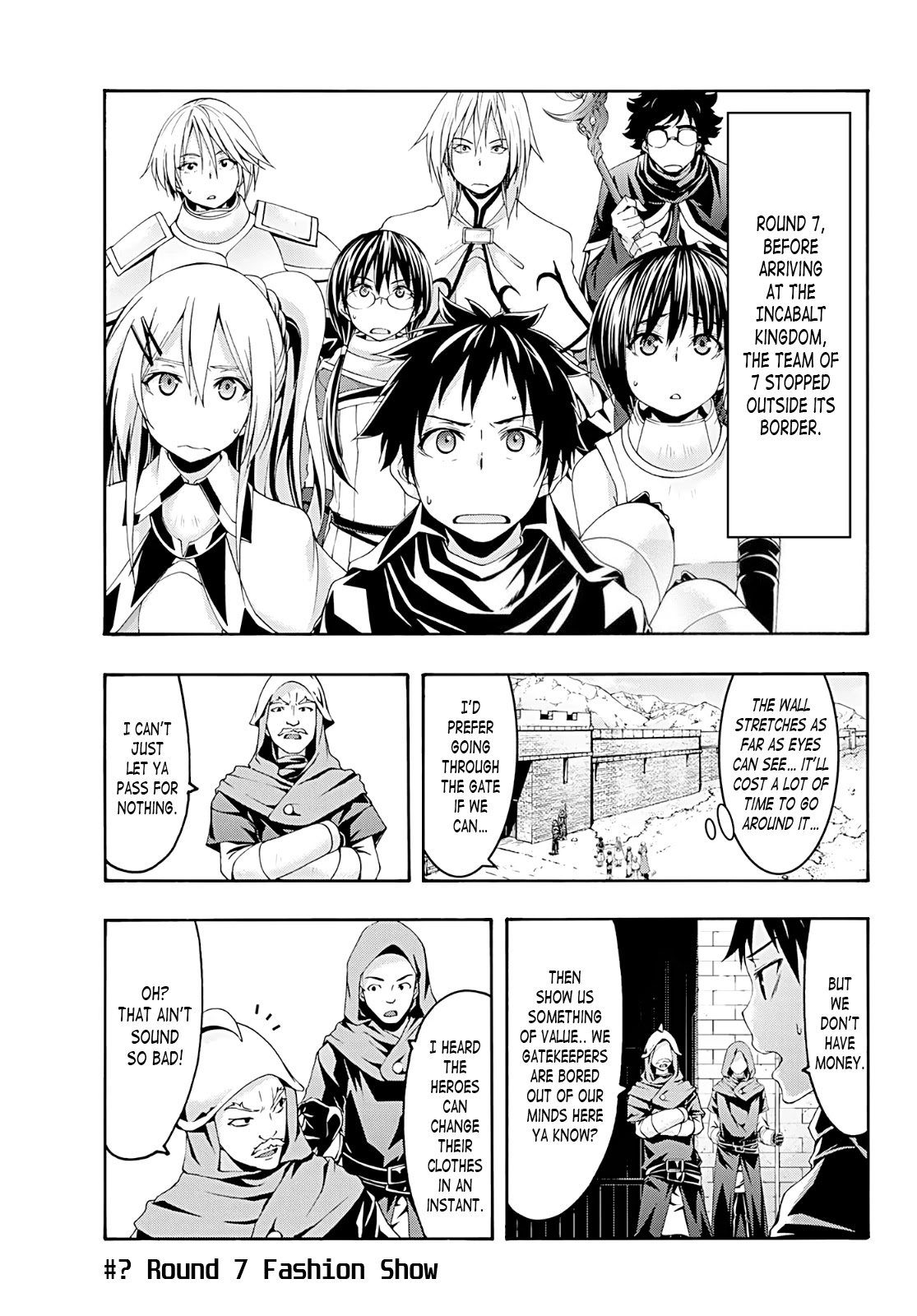 100-man no Inochi no Ue ni Ore wa Tatte Iru Chapter 51.5 page 2 - Chapter 51.5: Round 7 Fashion Show
