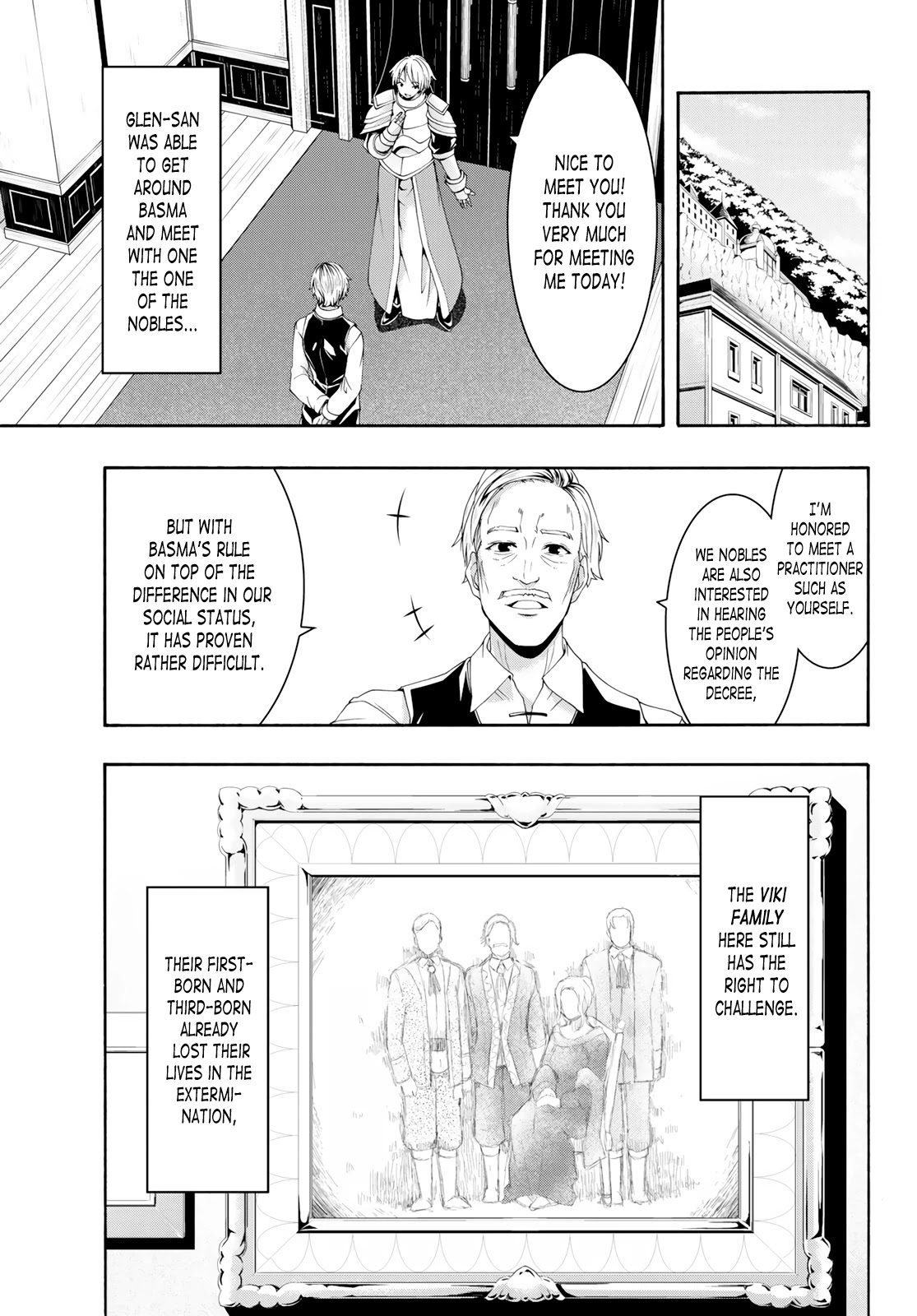 100-man no Inochi no Ue ni Ore wa Tatte Iru Chapter 52 page 14 - Chapter 52: Catheo Monk Jangni