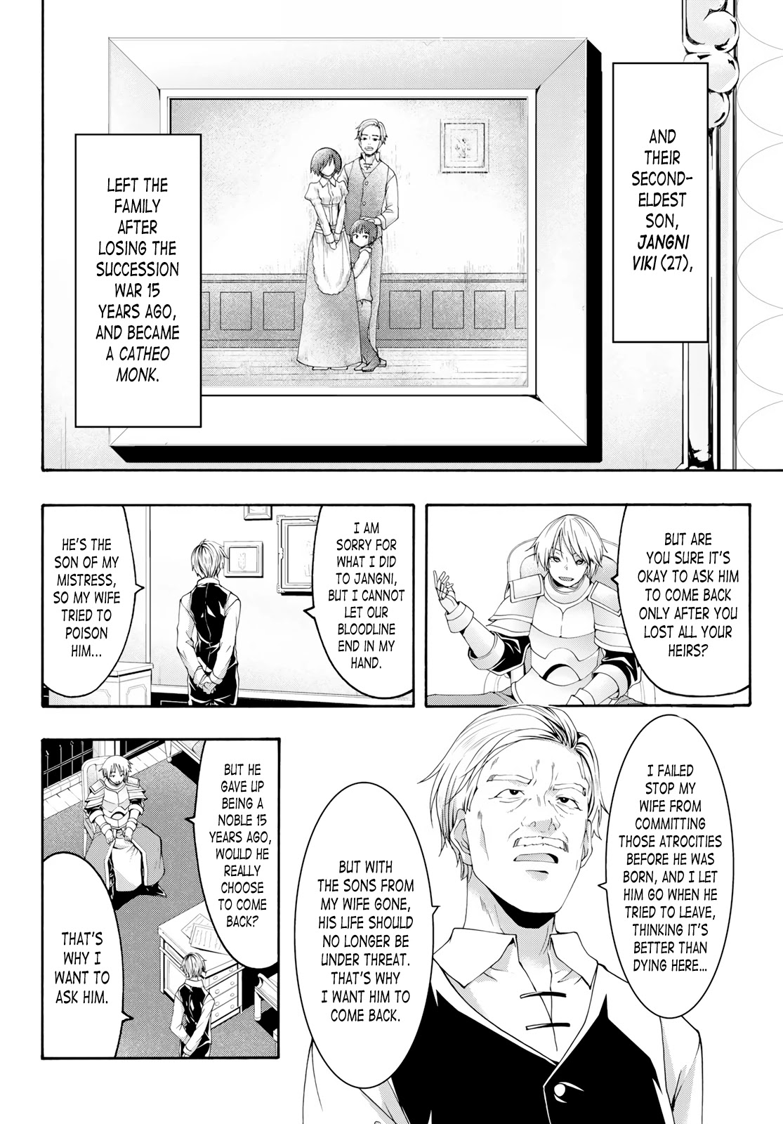 100-man no Inochi no Ue ni Ore wa Tatte Iru Chapter 52 page 15 - Chapter 52: Catheo Monk Jangni