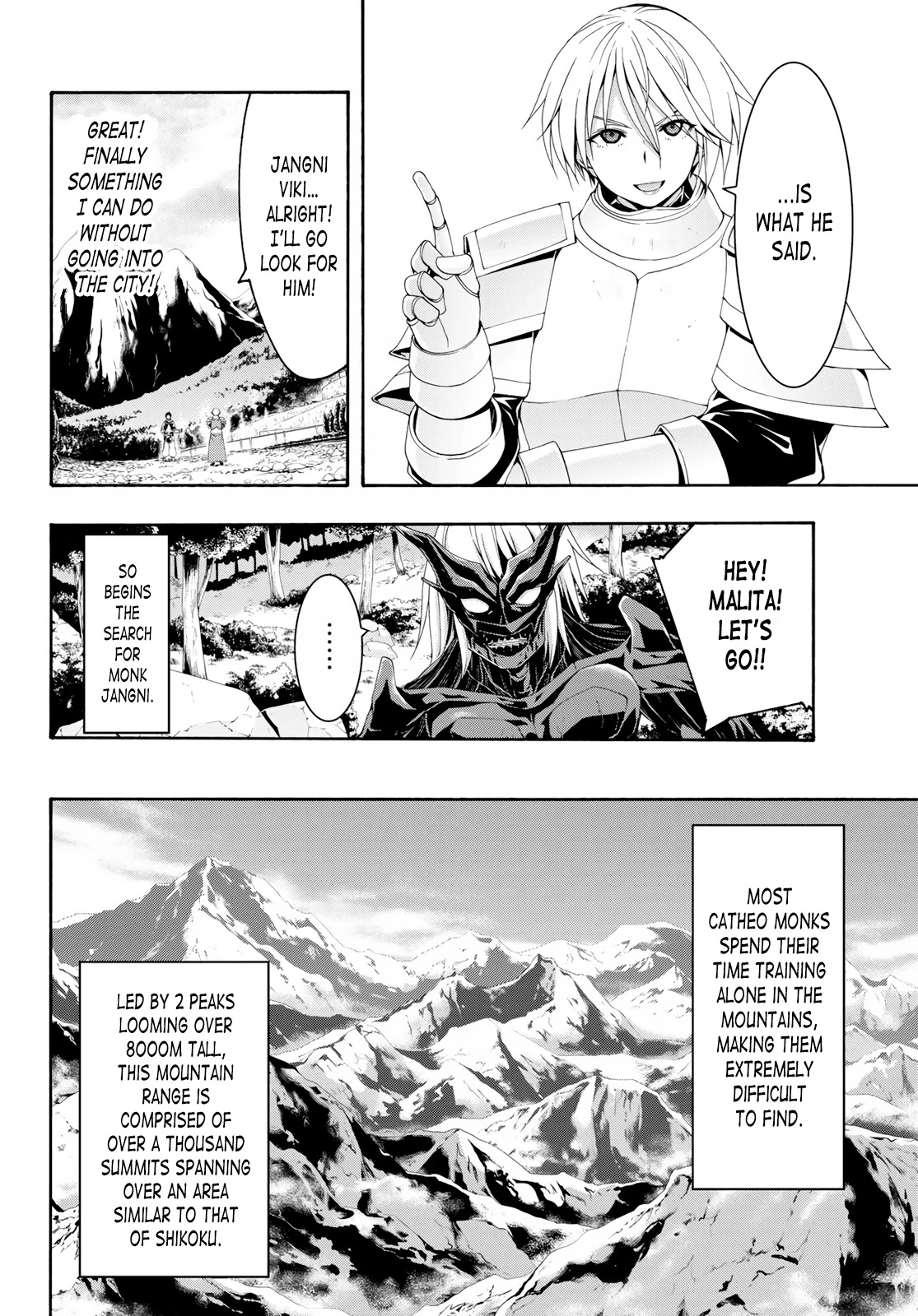 100-man no Inochi no Ue ni Ore wa Tatte Iru Chapter 52 page 17 - Chapter 52: Catheo Monk Jangni