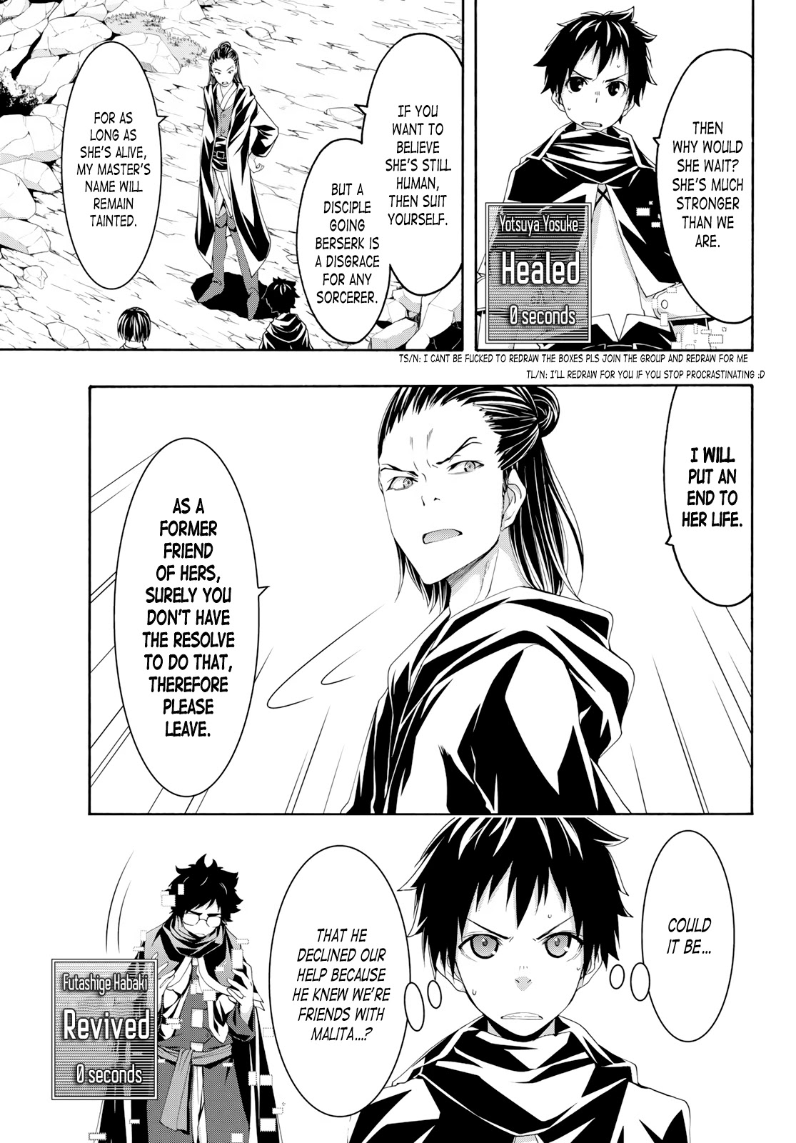 100-man no Inochi no Ue ni Ore wa Tatte Iru Chapter 52 page 8 - Chapter 52: Catheo Monk Jangni