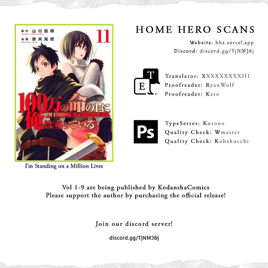 100-man no Inochi no Ue ni Ore wa Tatte Iru Chapter 54 page 38 - Chapter 54: Initial Resolution