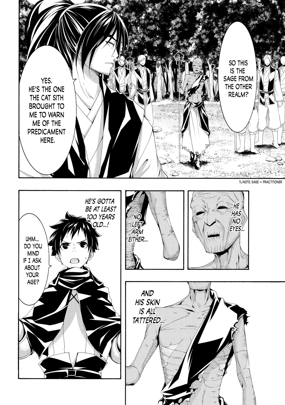 100-man no Inochi no Ue ni Ore wa Tatte Iru Chapter 55 page 4 - Chapter 55: Founder of Catheo and Enemy of Humanity
