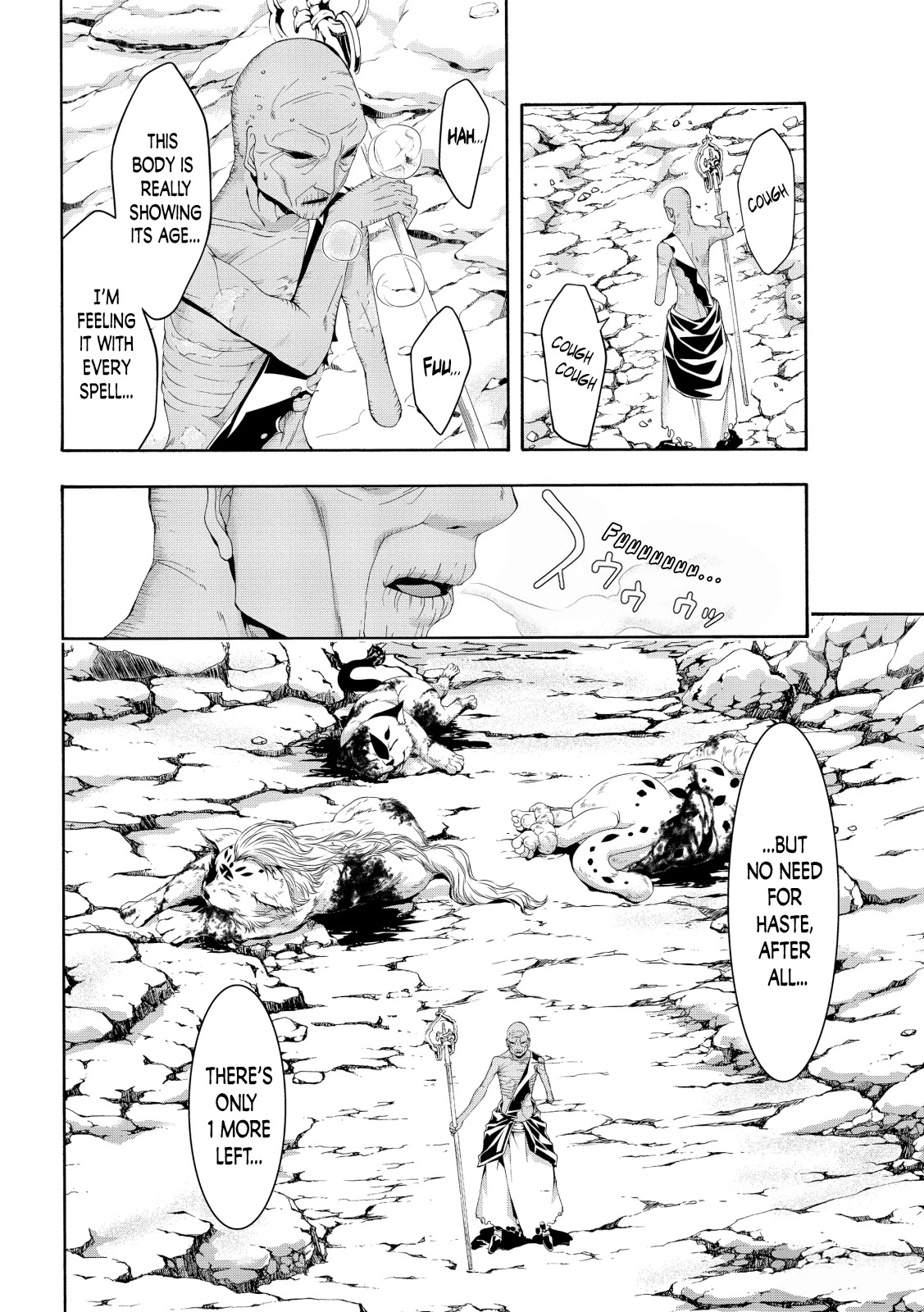 100-man no Inochi no Ue ni Ore wa Tatte Iru Chapter 56 page 34 - Chapter 56: Husk of a Sorcerer