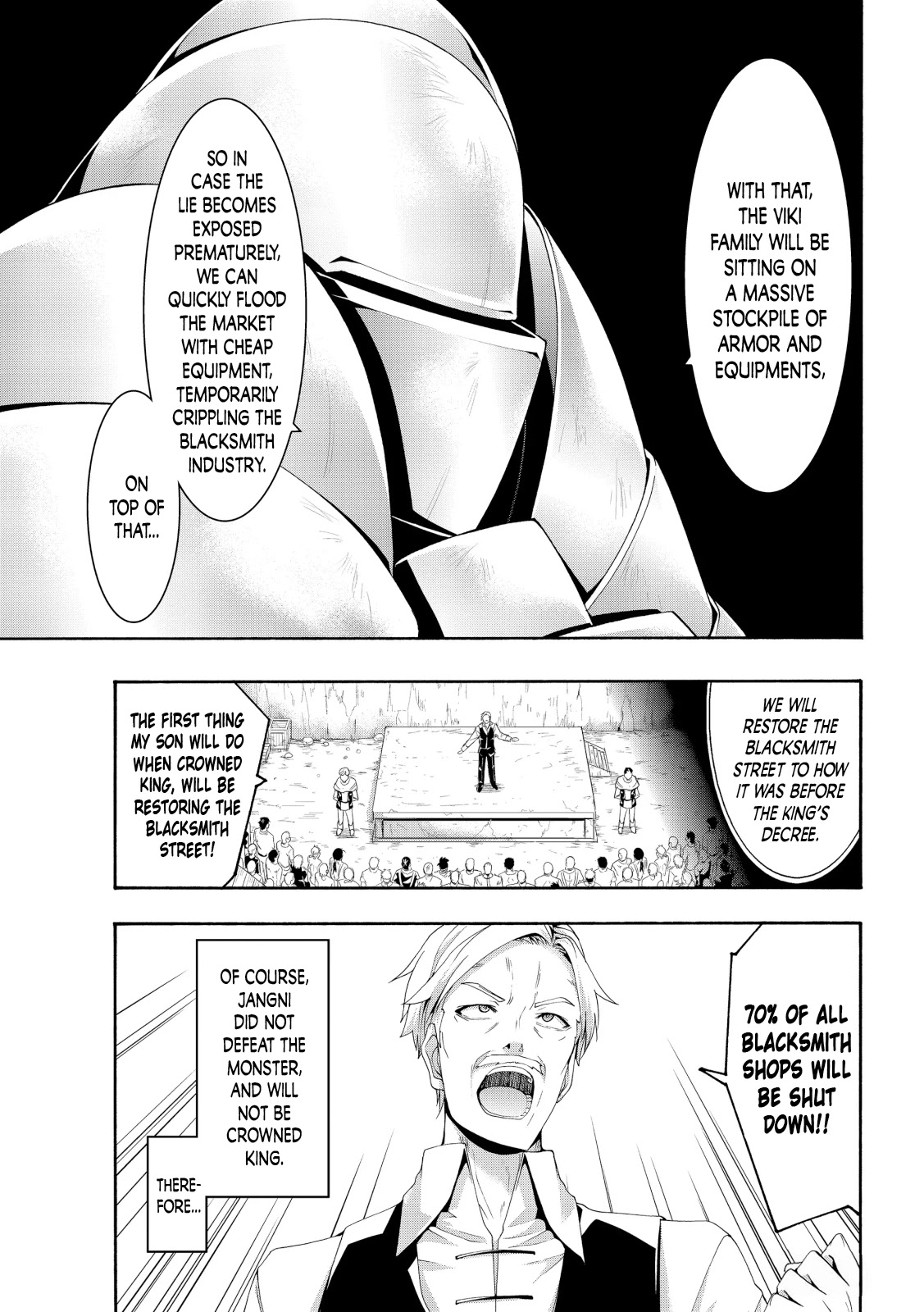 100-man no Inochi no Ue ni Ore wa Tatte Iru Chapter 57 page 21 - Chapter 57: Delegate Program Execution
