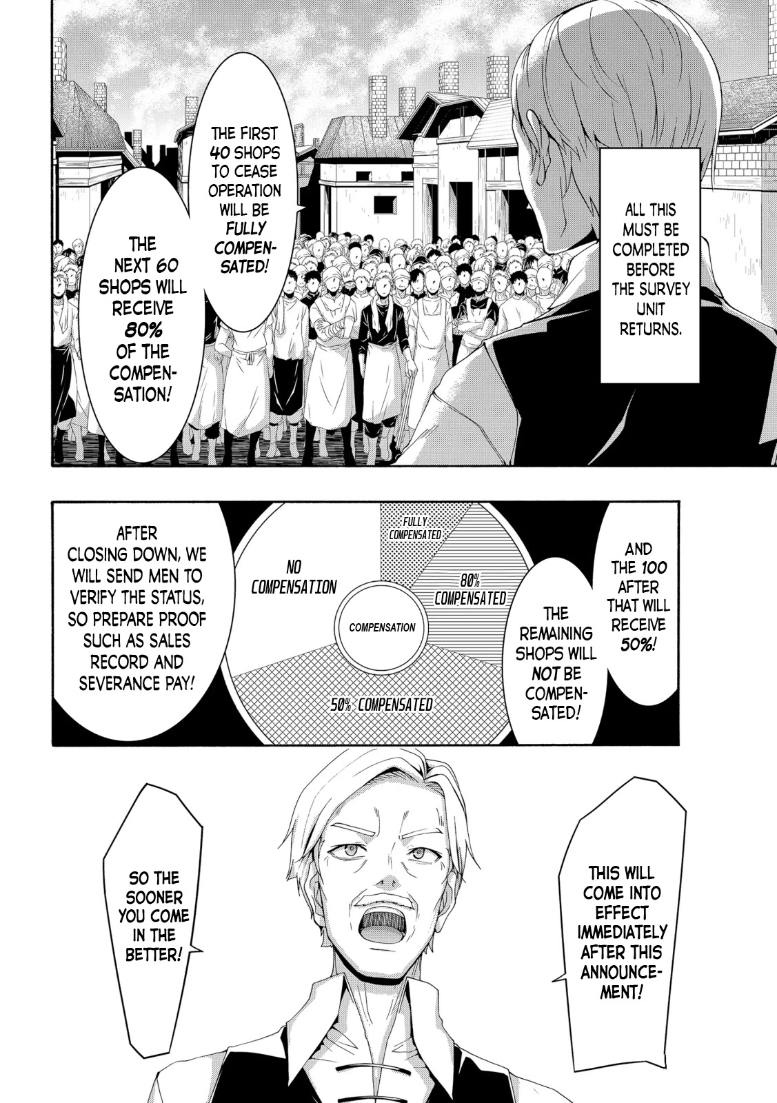 100-man no Inochi no Ue ni Ore wa Tatte Iru Chapter 57 page 22 - Chapter 57: Delegate Program Execution