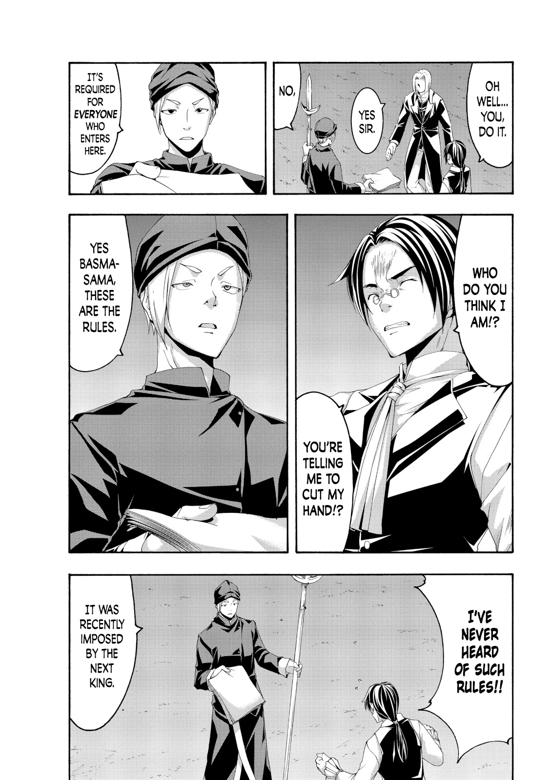 100-man no Inochi no Ue ni Ore wa Tatte Iru Chapter 57 page 29 - Chapter 57: Delegate Program Execution
