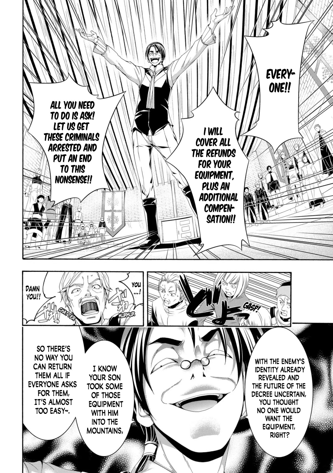 100-man no Inochi no Ue ni Ore wa Tatte Iru Chapter 62 page 24 - Chapter 62: It can't Continue Like This!