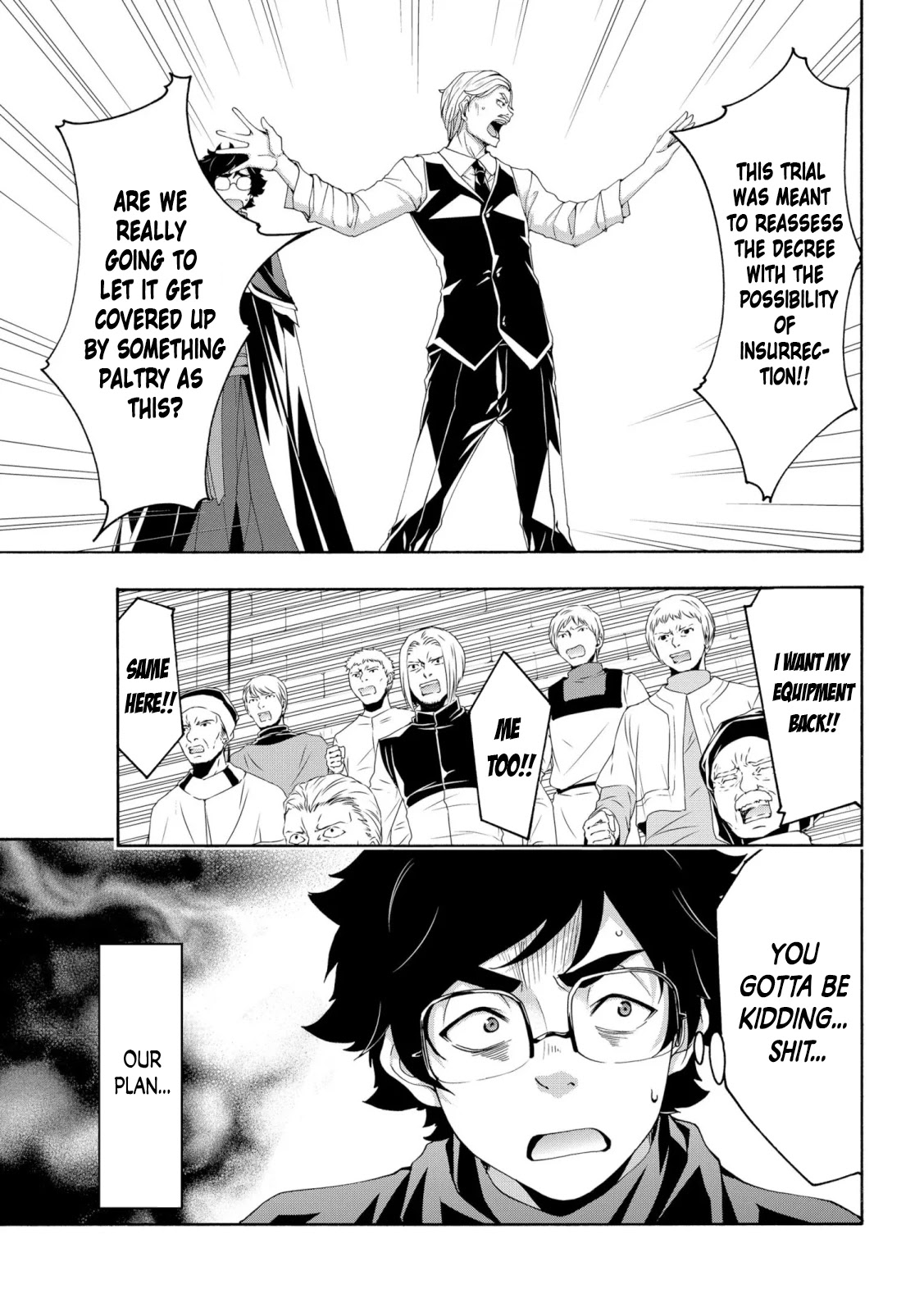 100-man no Inochi no Ue ni Ore wa Tatte Iru Chapter 62 page 25 - Chapter 62: It can't Continue Like This!