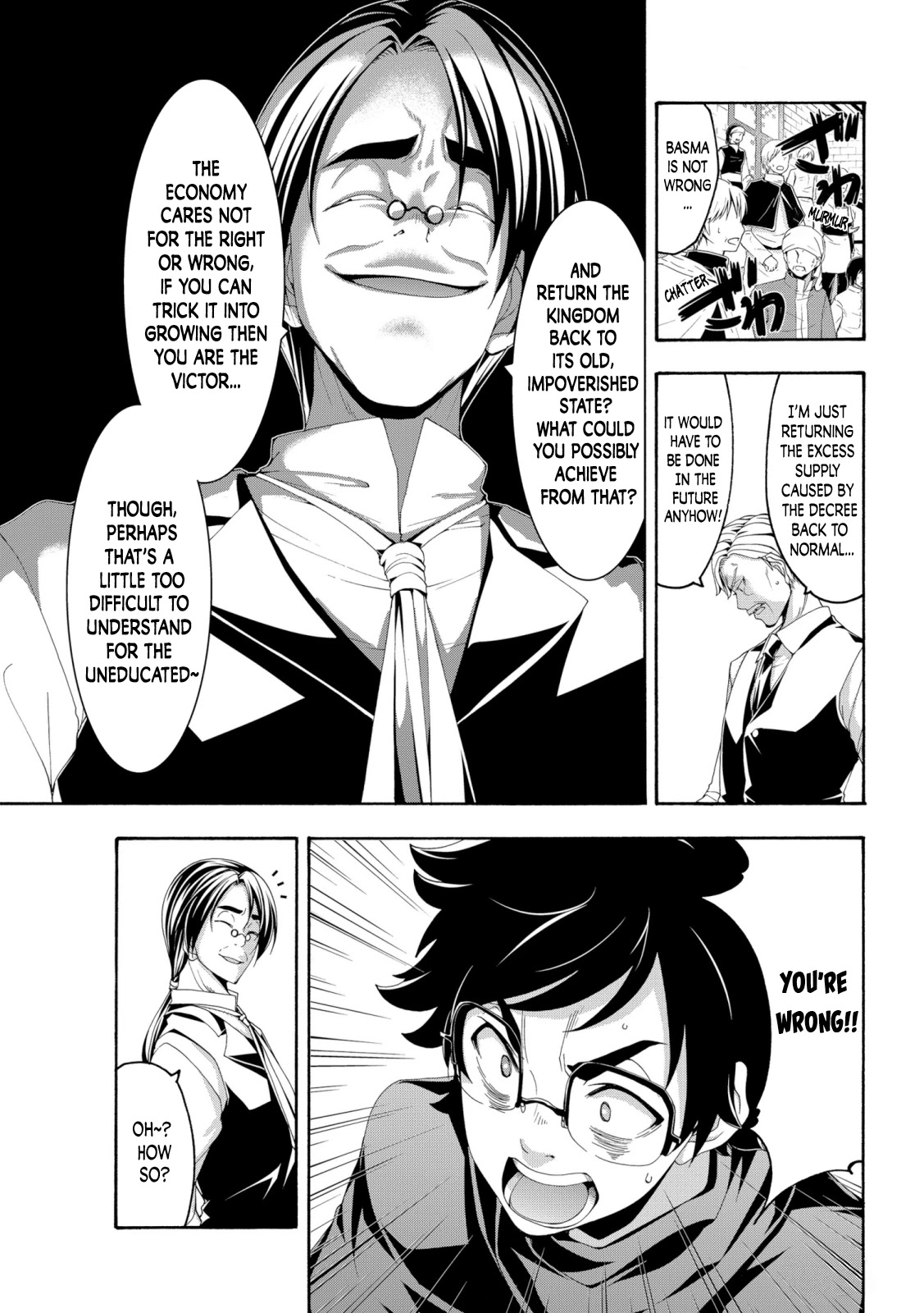 100-man no Inochi no Ue ni Ore wa Tatte Iru Chapter 63 page 11 - Chapter 63: Kingdom, Citizen, and Economy