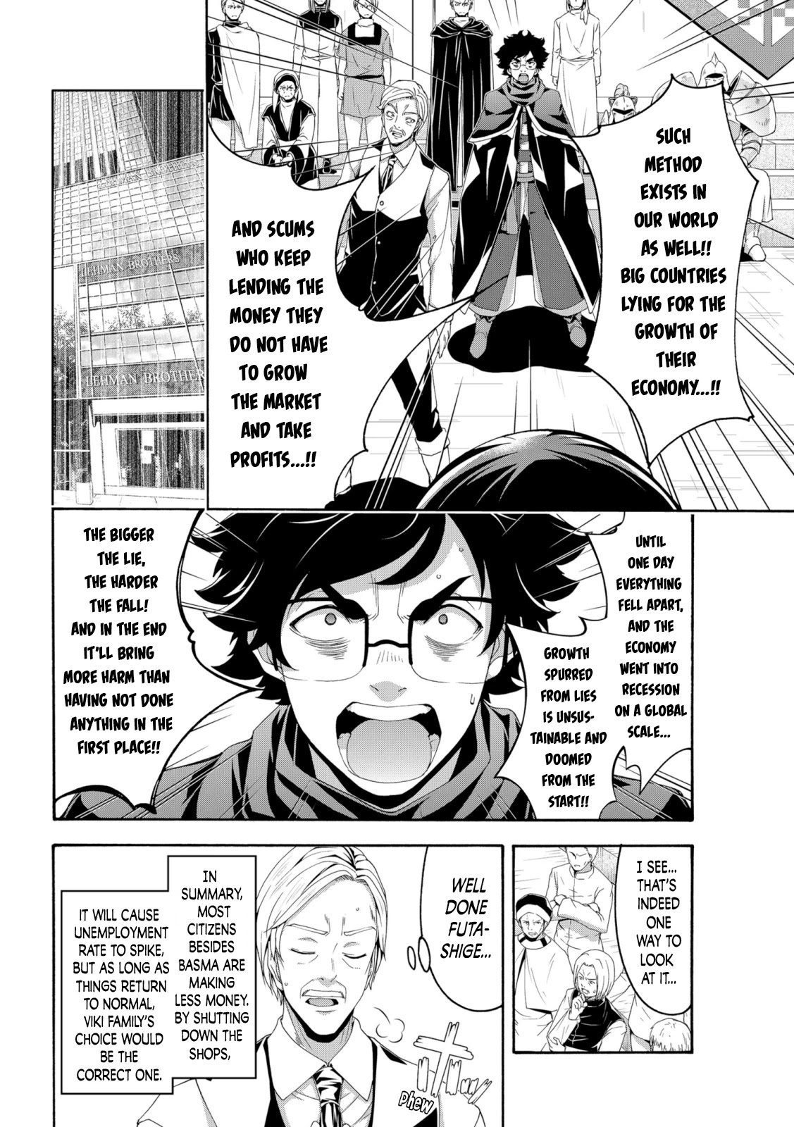 100-man no Inochi no Ue ni Ore wa Tatte Iru Chapter 63 page 12 - Chapter 63: Kingdom, Citizen, and Economy