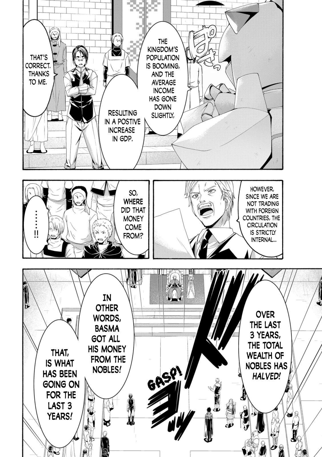 100-man no Inochi no Ue ni Ore wa Tatte Iru Chapter 63 page 22 - Chapter 63: Kingdom, Citizen, and Economy