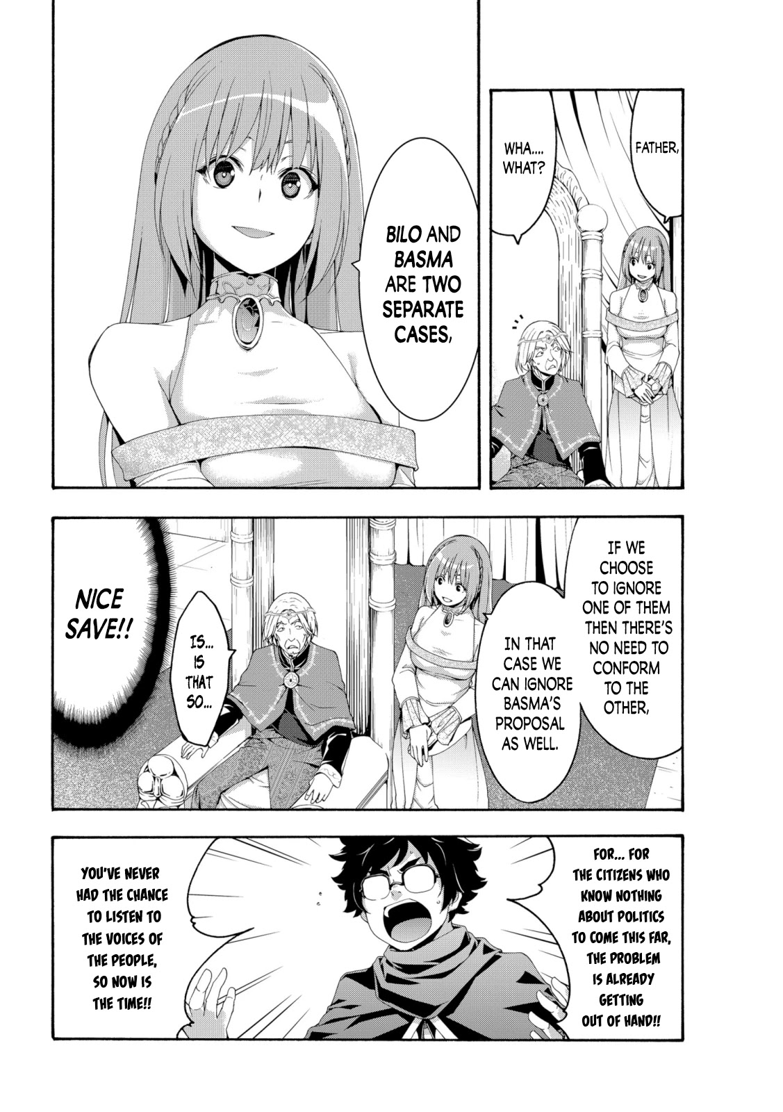 100-man no Inochi no Ue ni Ore wa Tatte Iru Chapter 63 page 4 - Chapter 63: Kingdom, Citizen, and Economy