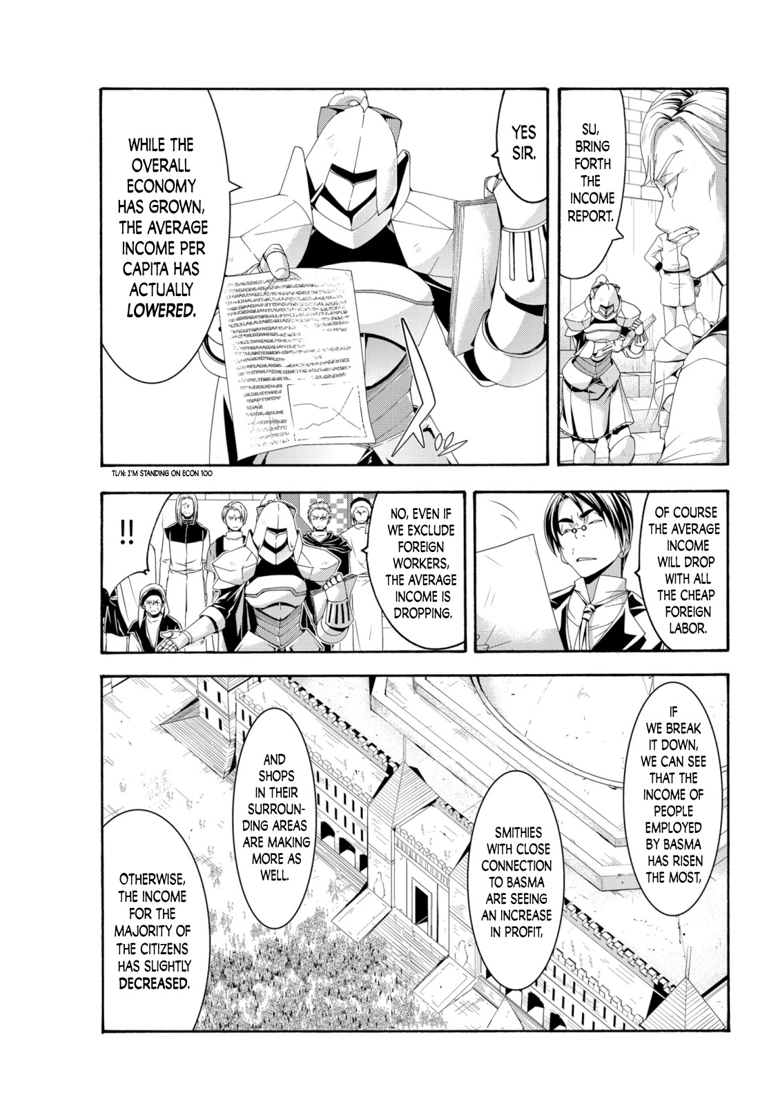 100-man no Inochi no Ue ni Ore wa Tatte Iru Chapter 63 page 9 - Chapter 63: Kingdom, Citizen, and Economy