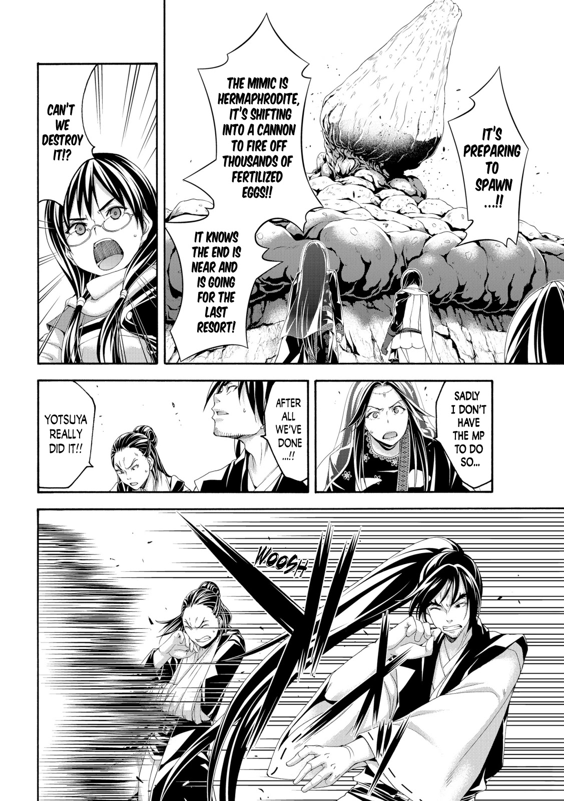 100-man no Inochi no Ue ni Ore wa Tatte Iru Chapter 64 page 22 - Chapter 64: Metallic Rain