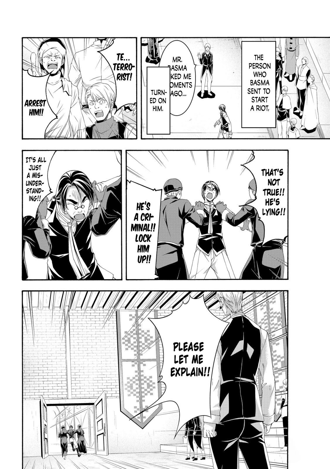 100-man no Inochi no Ue ni Ore wa Tatte Iru Chapter 64 page 34 - Chapter 64: Metallic Rain