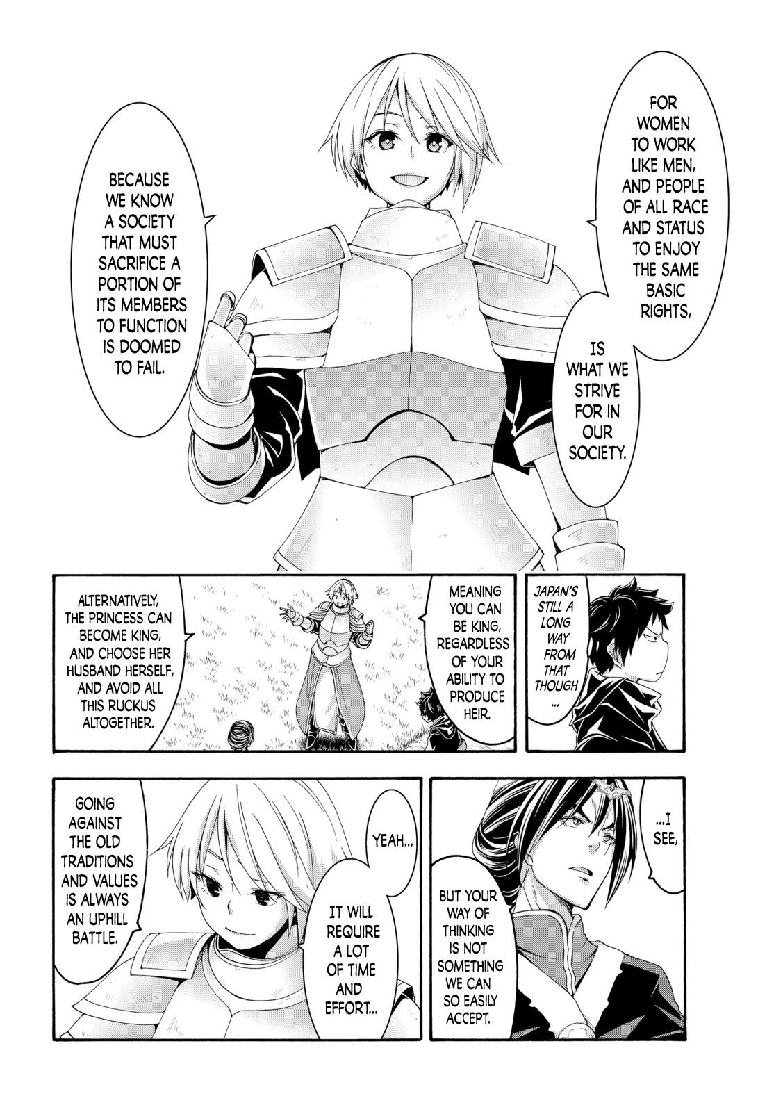 100-man no Inochi no Ue ni Ore wa Tatte Iru Chapter 65 page 16 - Chapter 65: To Each Their Way