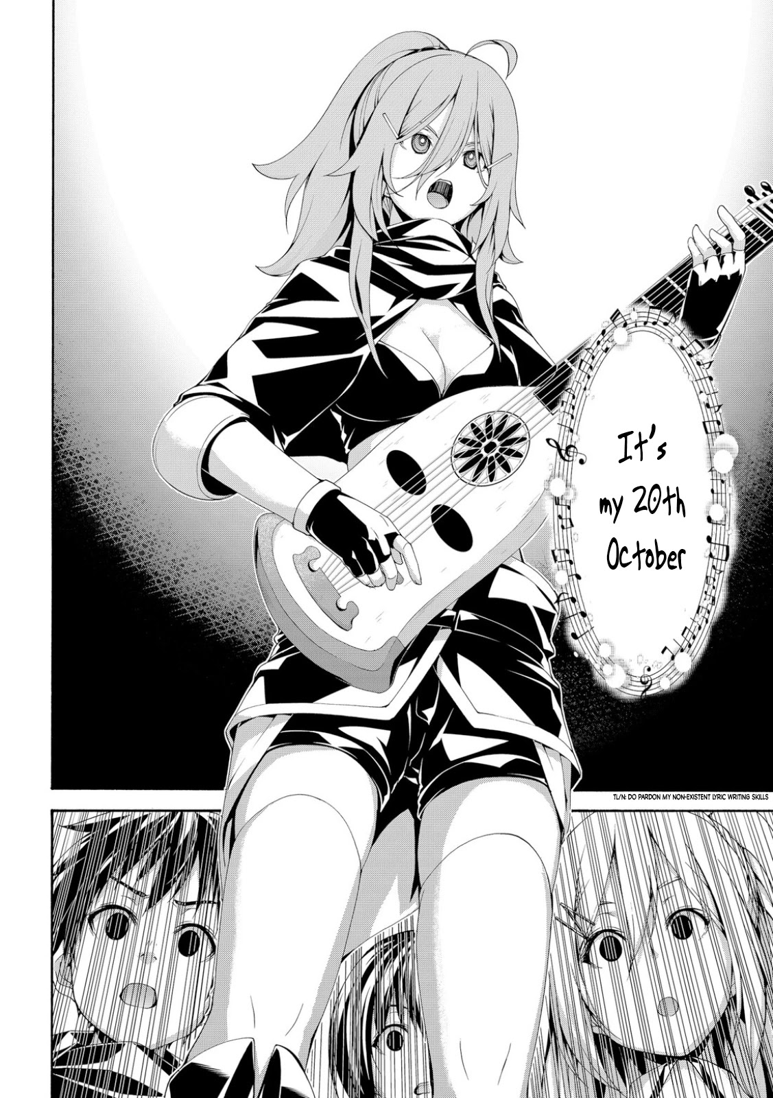 100-man no Inochi no Ue ni Ore wa Tatte Iru Chapter 67 page 24 - Chapter 67: A Sound Older Than Words