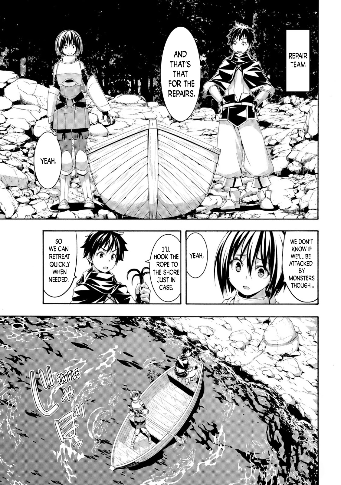 100-man no Inochi no Ue ni Ore wa Tatte Iru Chapter 68 page 11 - Chapter 68: Division and Water Monster