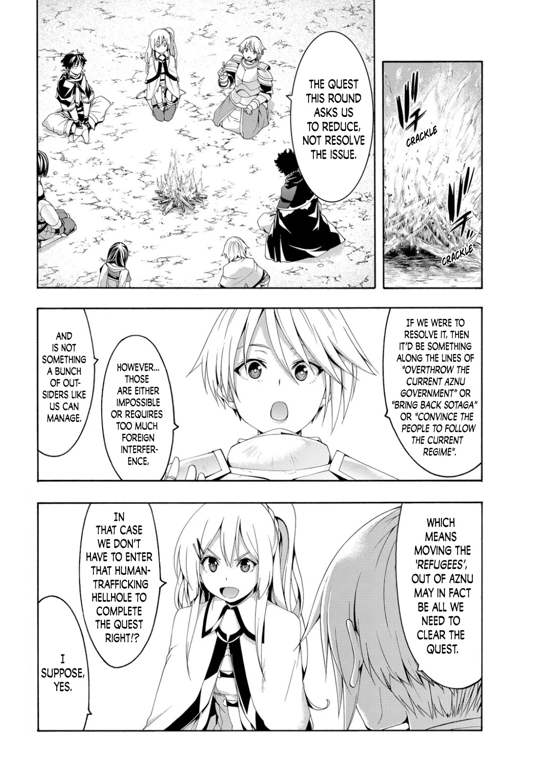 100-man no Inochi no Ue ni Ore wa Tatte Iru Chapter 68 page 2 - Chapter 68: Division and Water Monster