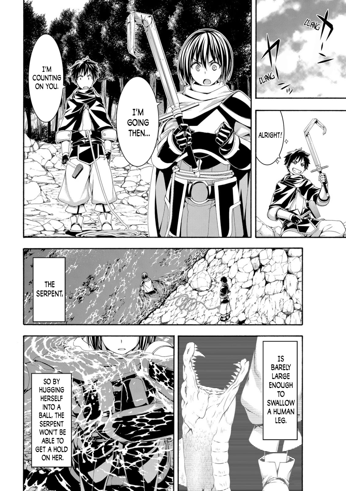 100-man no Inochi no Ue ni Ore wa Tatte Iru Chapter 68 page 20 - Chapter 68: Division and Water Monster